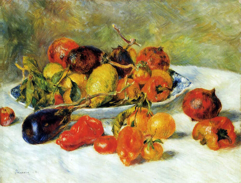 Fruits of the Midi - by Pierre-Auguste Renoir