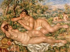 The Bathers by Pierre-Auguste Renoir