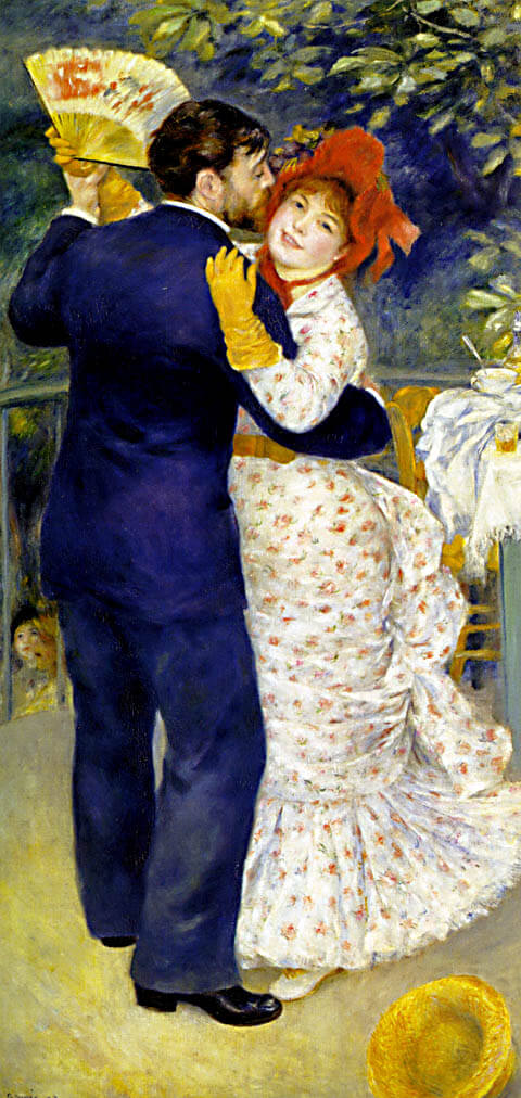 Dance in the Country - by Pierre-Auguste Renoir
