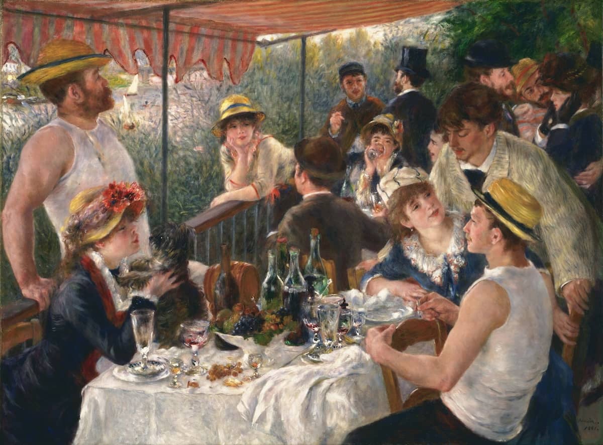 Luncheon of the Boating Party - by Pierre-Auguste Renoir