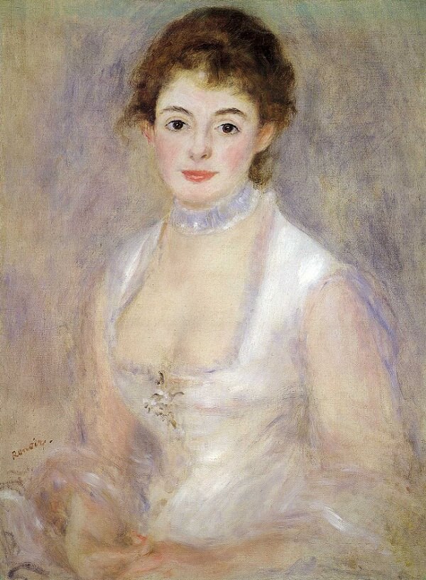 Madame Henriot - by Pierre-Auguste Renoir