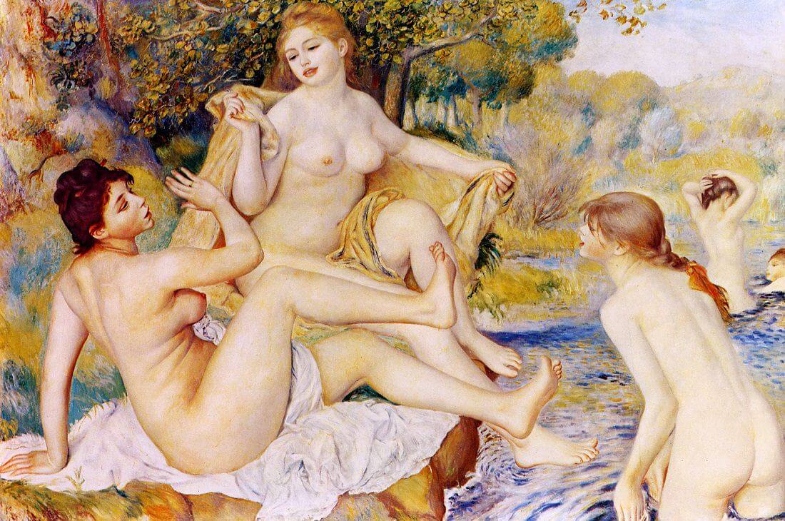 The Large Bathers (Grandes Baigneuses), by Pierre-Auguste Renoir
