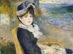 By the Seashore by Pierre-Auguste Renoir