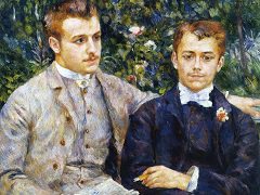 Charles and Georges Durand Ruel by Pierre-Auguste Renoir