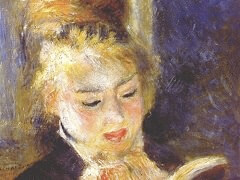 Girl Reading by Pierre-Auguste Renoir