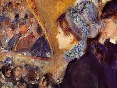 Her Frst Evening Out by Pierre-Auguste Renoir