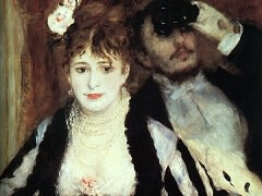 La Loge by Pierre-Auguste Renoir