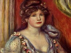 Lady with a Fan by Pierre-Auguste Renoir
