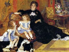 Madame Charpentier and her Children by Pierre-Auguste Renoir