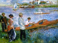 Oarsmen at Chatou by Pierre-Auguste Renoir