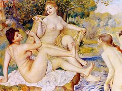 The Large Bathers by Pierre-Auguste Renoir