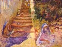The Stairway Algiers by Pierre-Auguste Renoir