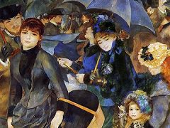 The Umbrellas by Pierre-Auguste Renoir