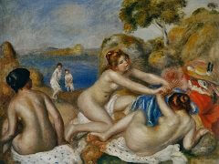 Three Bathers by Pierre-Auguste Renoir